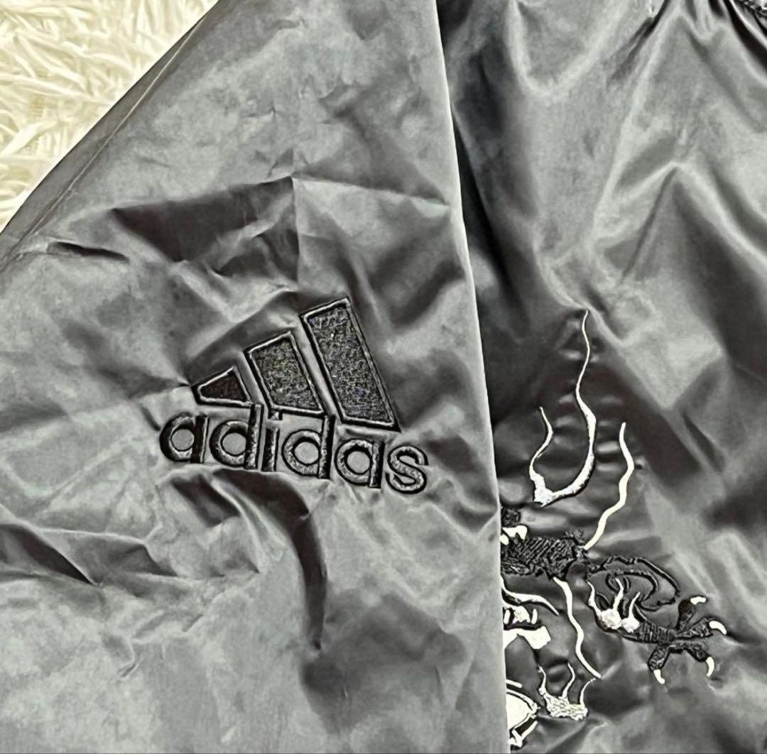 adidas オールブラックス　スカジャン　ラグビー