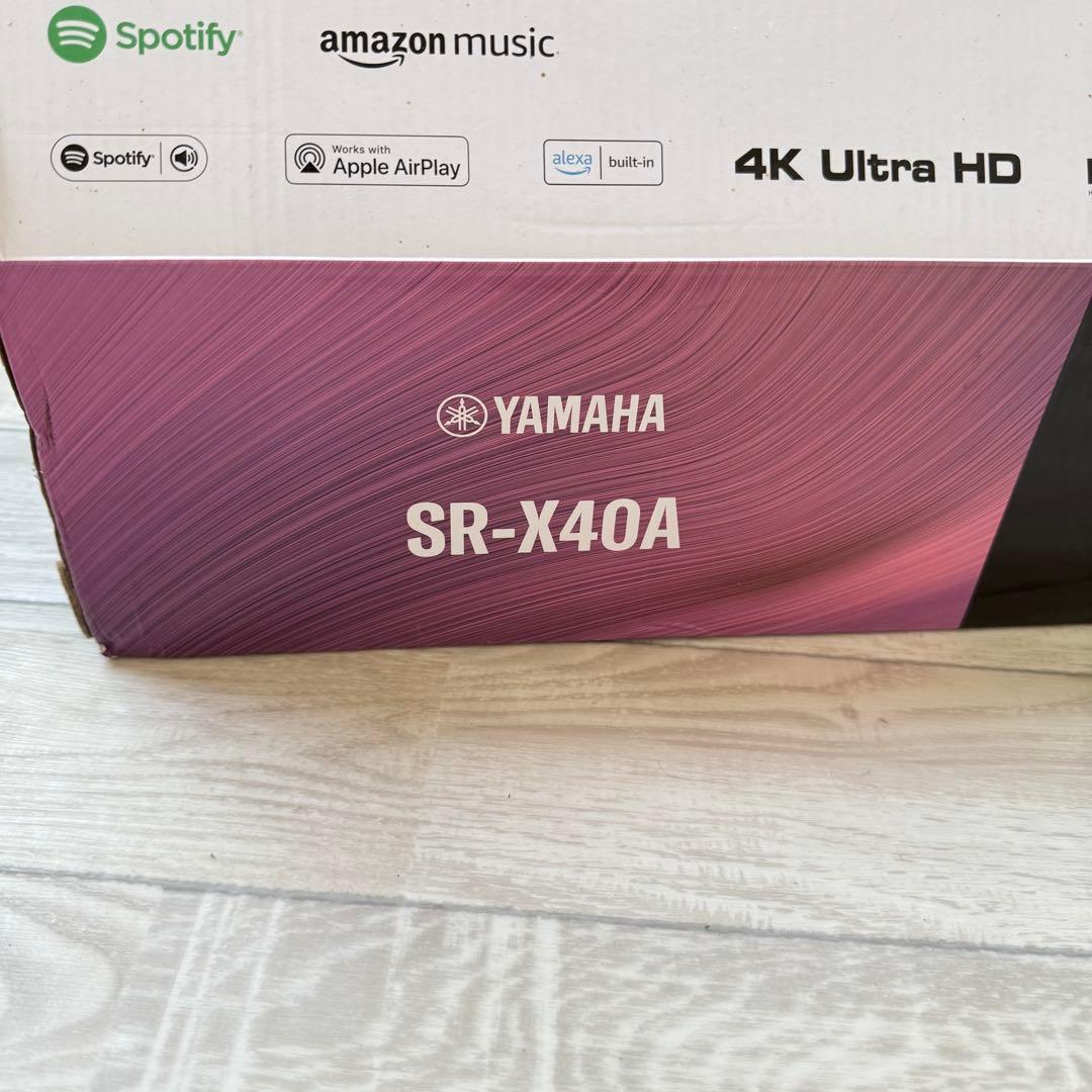 YAMAHA SR-X40A サウンドバー 4K Ultra HD