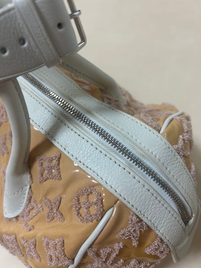 ルイヴィトン　スピーディラウンド　モノグラムブクレット　ローズ　ミニボストン