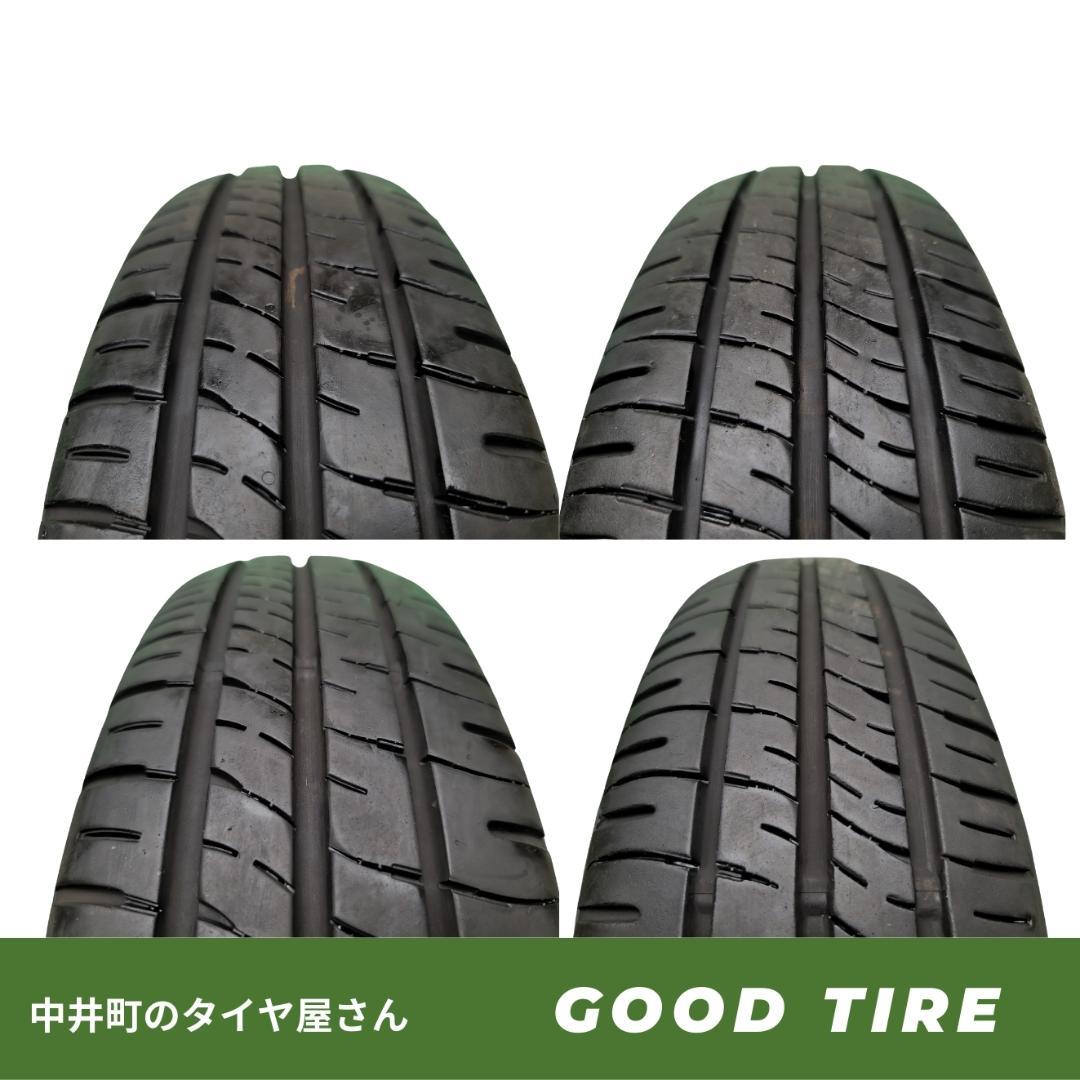 （7343）155/65R14 ダンロップ ENASAVE EC204 8分山