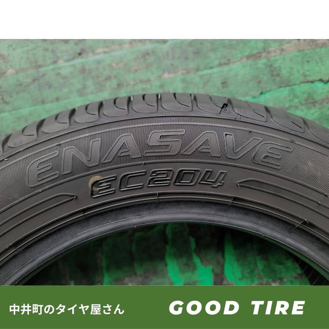 （7343）155/65R14 ダンロップ ENASAVE EC204 8分山