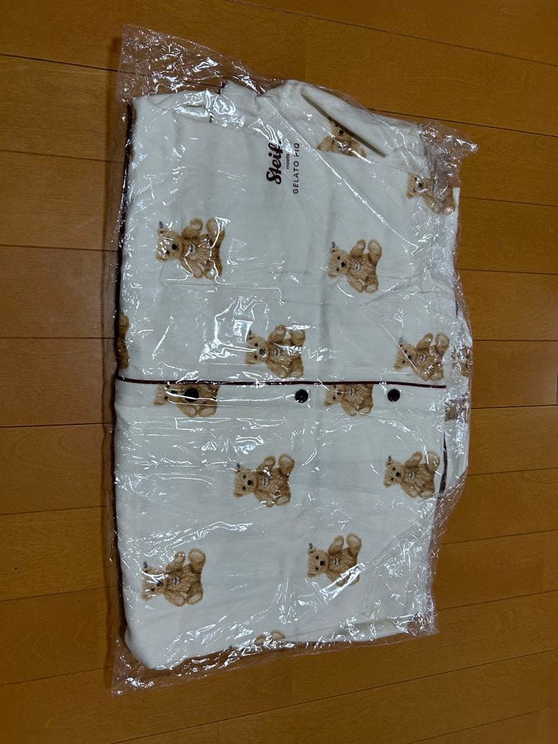 総柄ネルシャツワンピース
