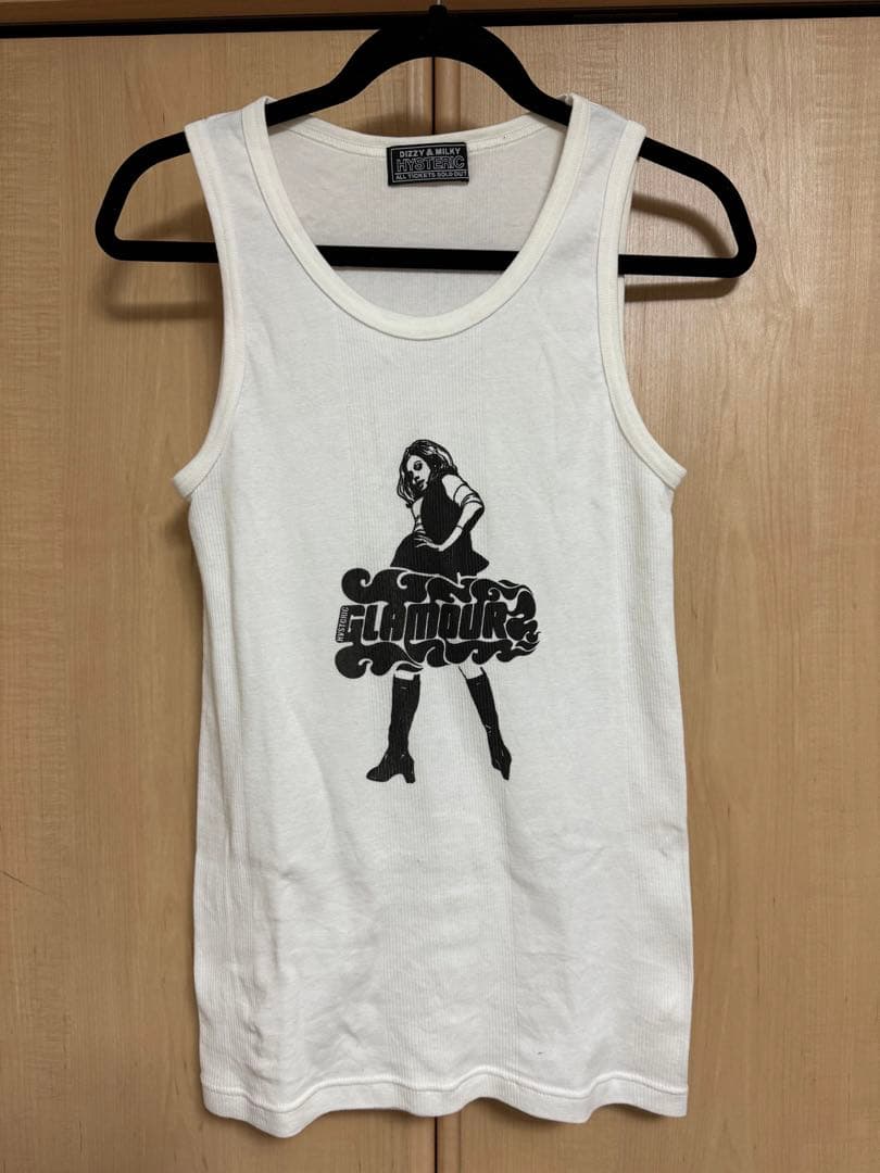 HYSTERIC vixen girl タンクトップ ホワイト