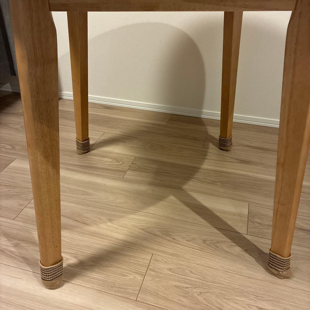 【最終値下げ・急ぎ処分・梱包済】北欧風・円形木製ダイニングテーブル