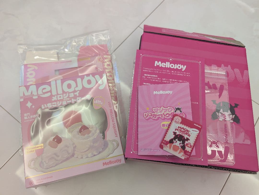 Mellojoy ショートケーキ スライス 未開封 限定BOX次