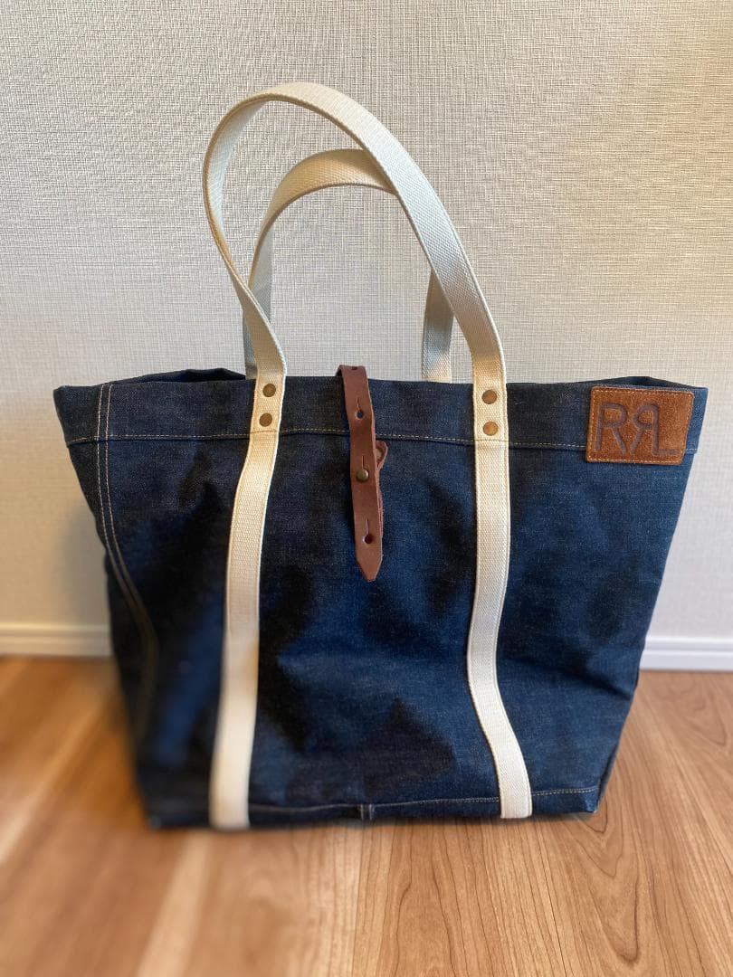 RRL ダブルアールエル デニムトートバッグ