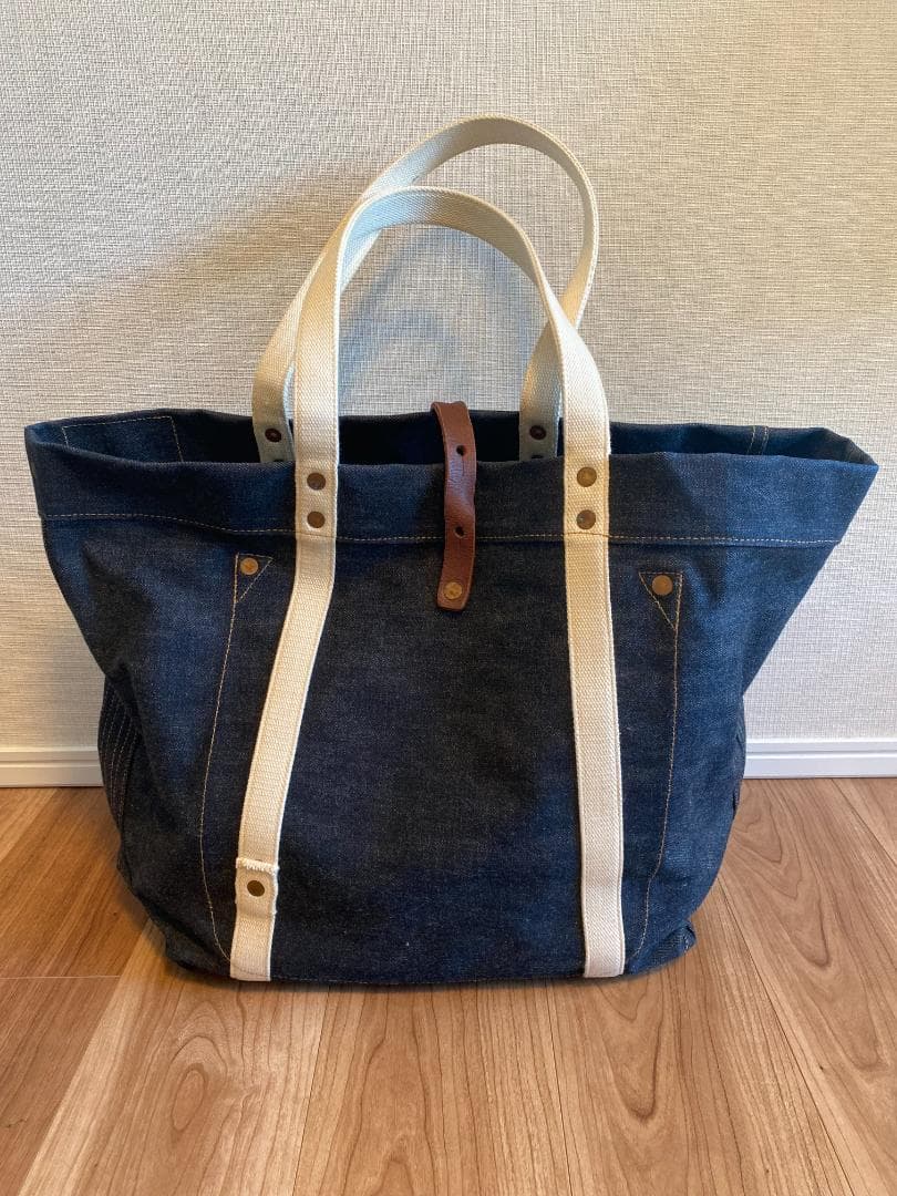 RRL ダブルアールエル デニムトートバッグ