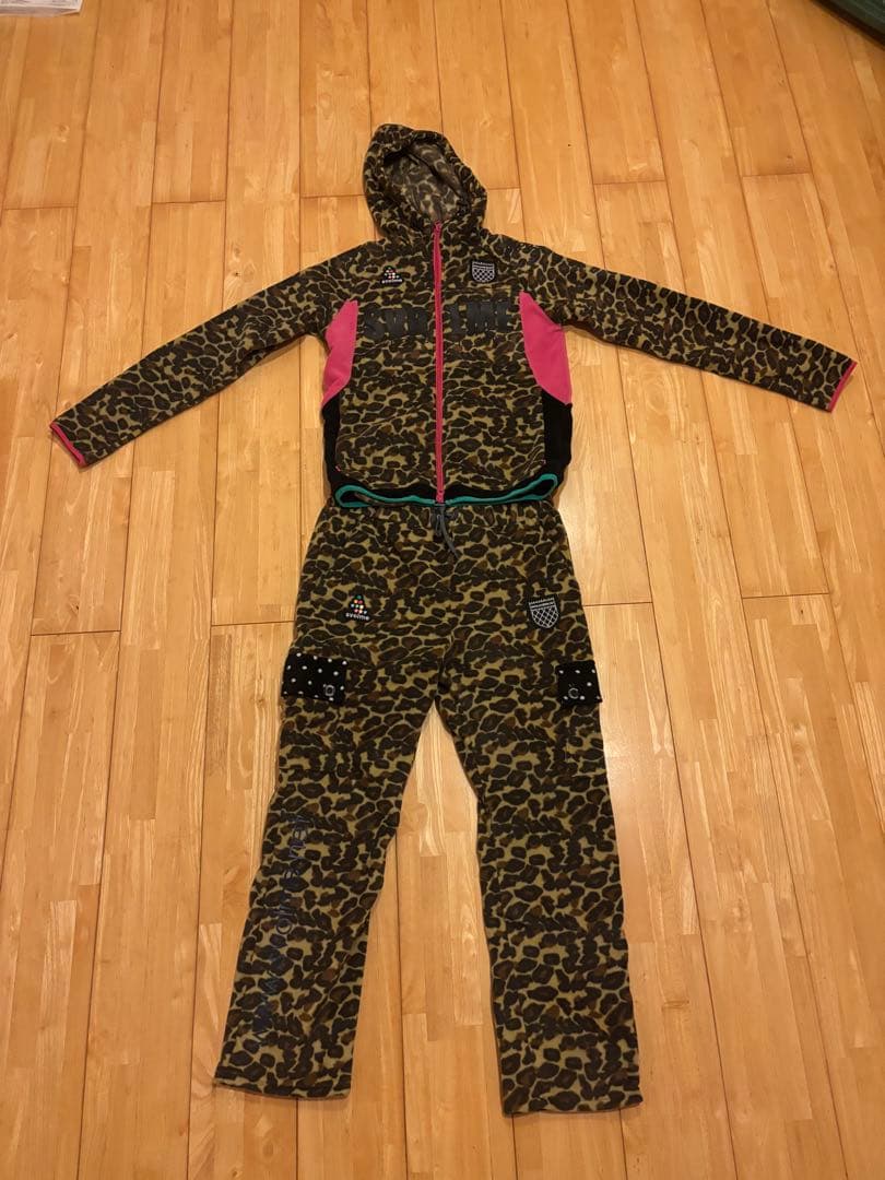 スボルメ ヒョウ柄 フリース セットアップ フットサル サッカー 激レア