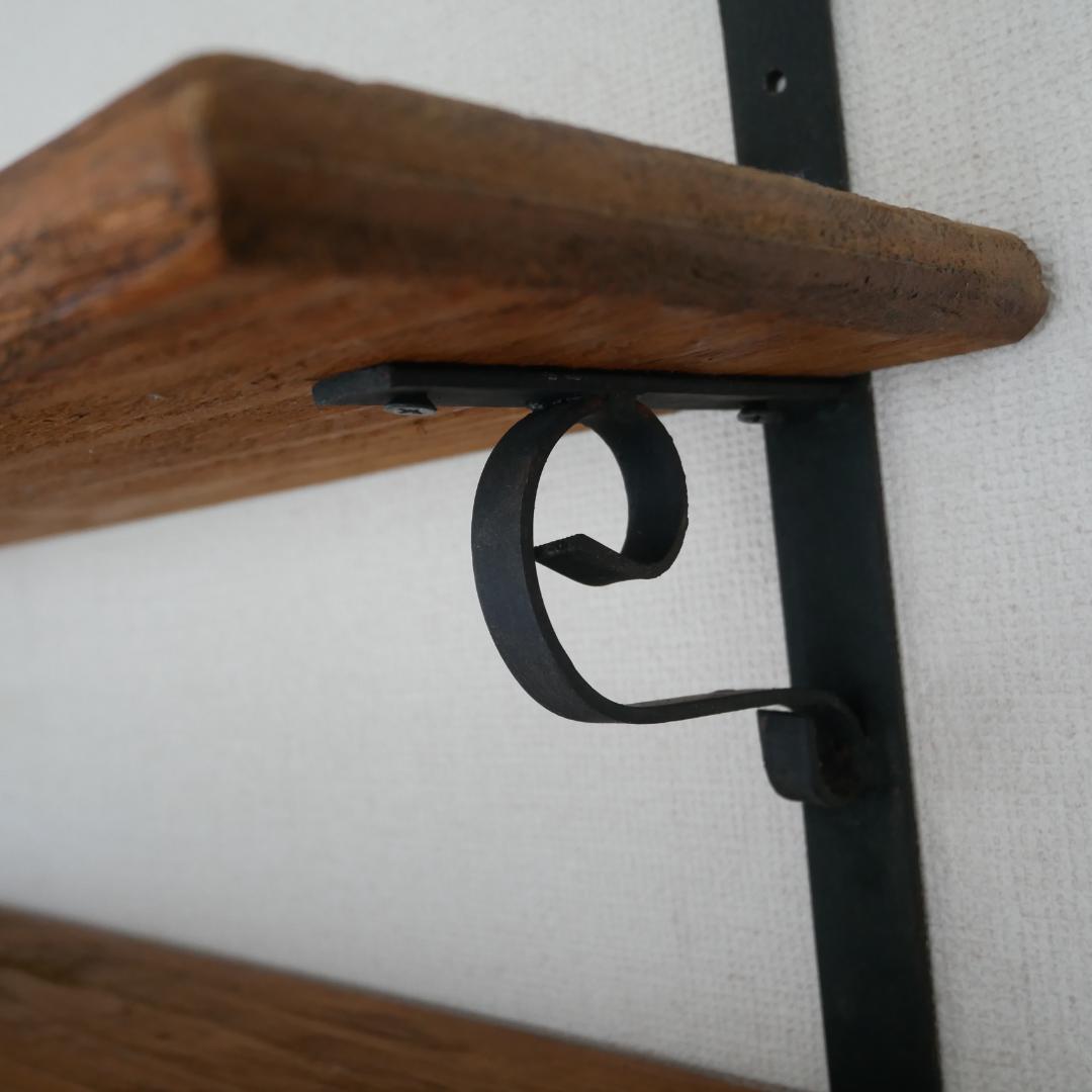 アイアンシェルフ 壁掛け 三段