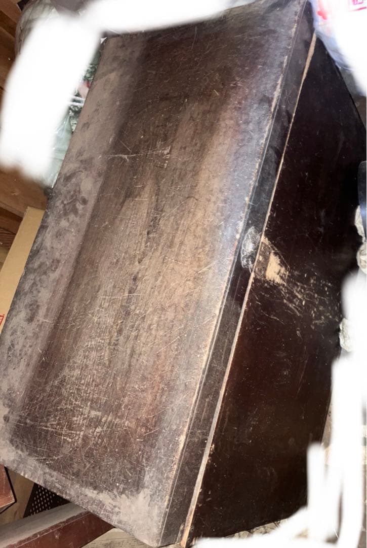 長持　骨董品　レトロ　ヴィンテージ　勉強机　収納　古民家　カフェ　蔵出し