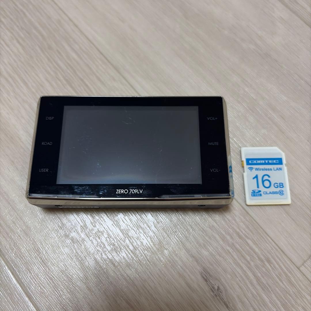 コムテック『ZERO 709LV』レーダー探知機