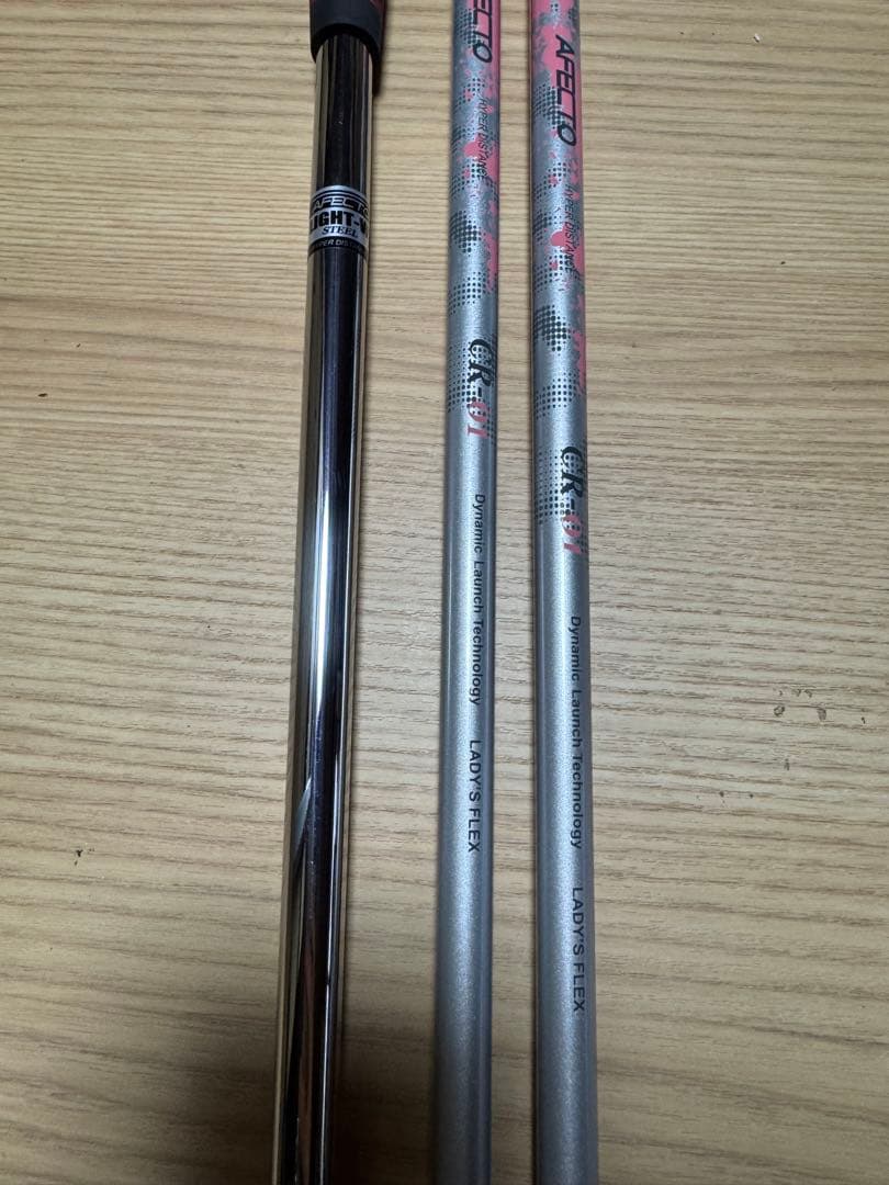 AFECTO CR-01 レディース 初心者 練習用 ゴルフ5本セット