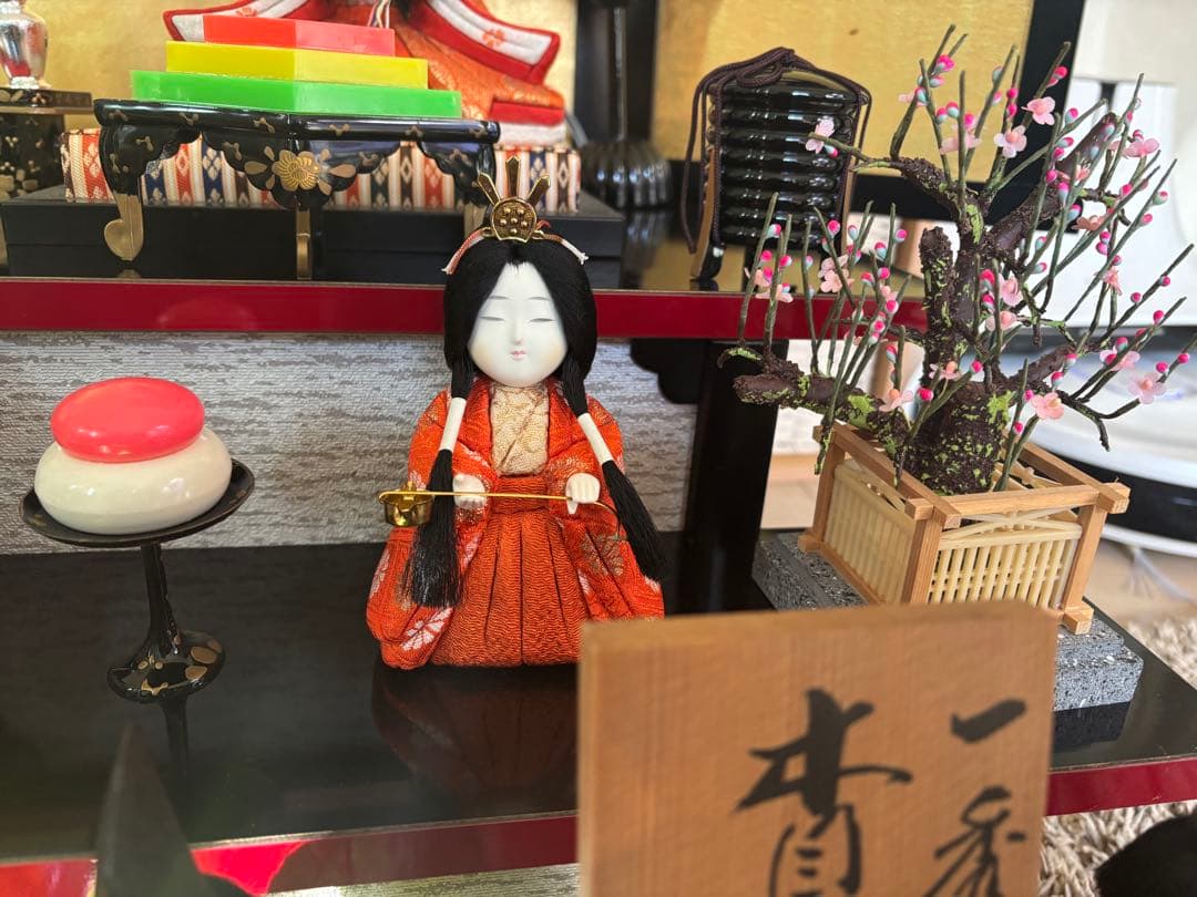 雛人形　3段　オルゴール付き