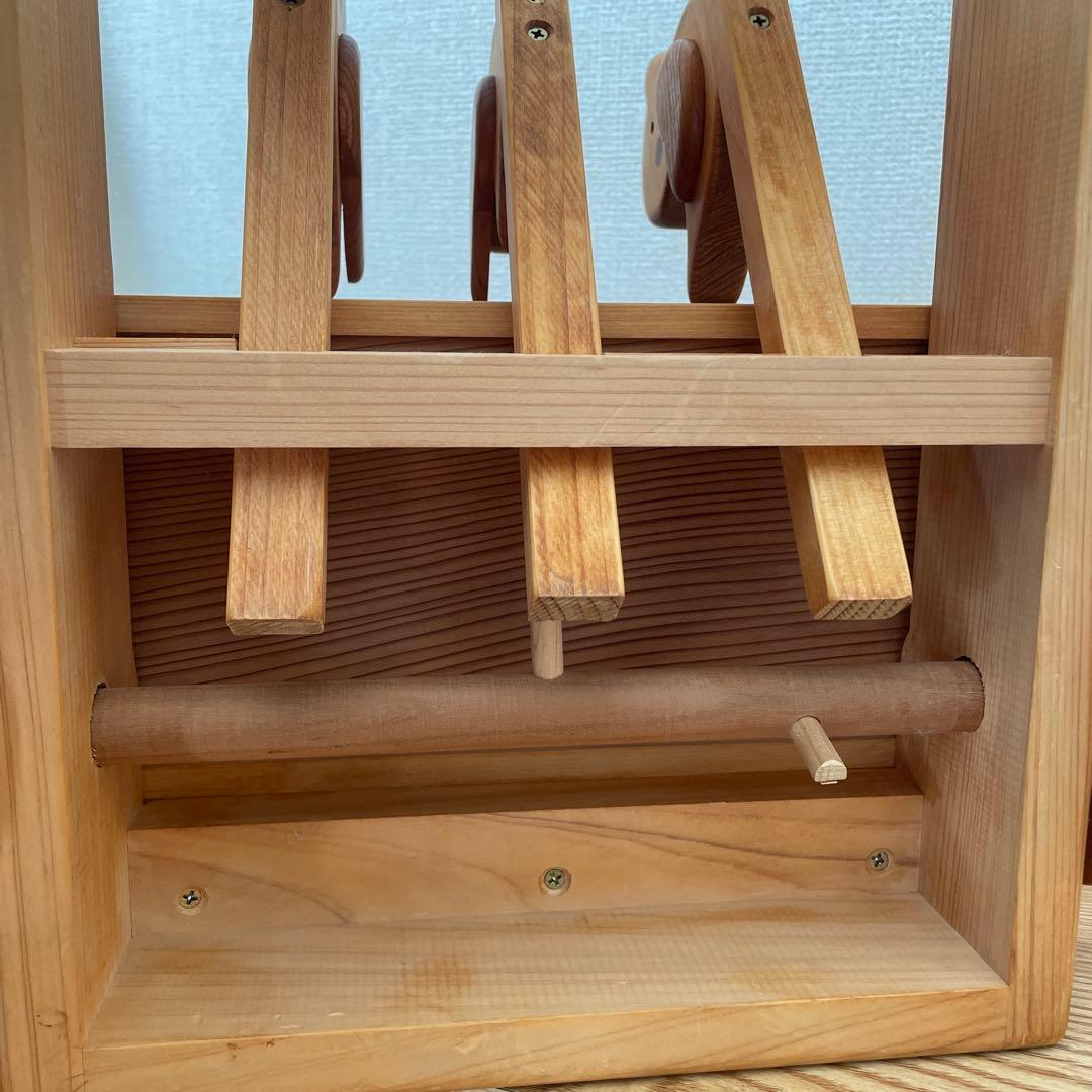 【皇室ご愛用】【匿名配送】KOCHI JAPAN　木製手押し車