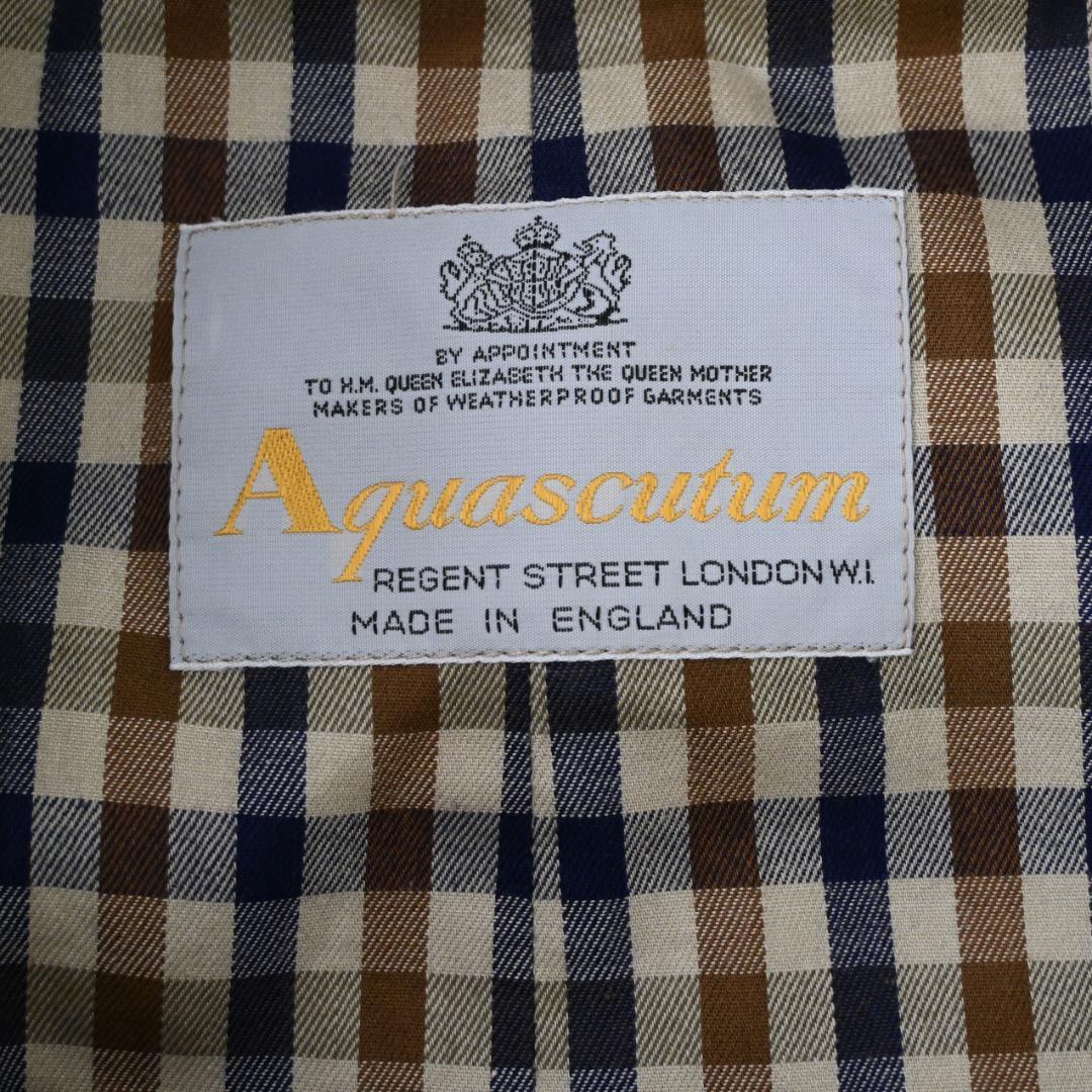 ■ □ 47531★年 アクアスキュータム Aqua5 トレンチコート メンズ
