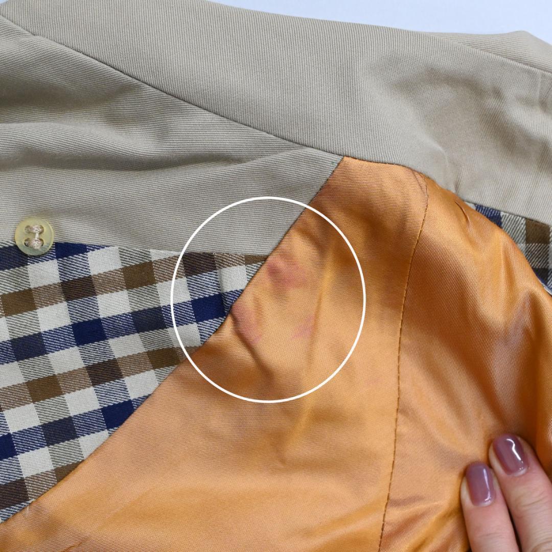 ■ □ 47531★年 アクアスキュータム Aqua5 トレンチコート メンズ