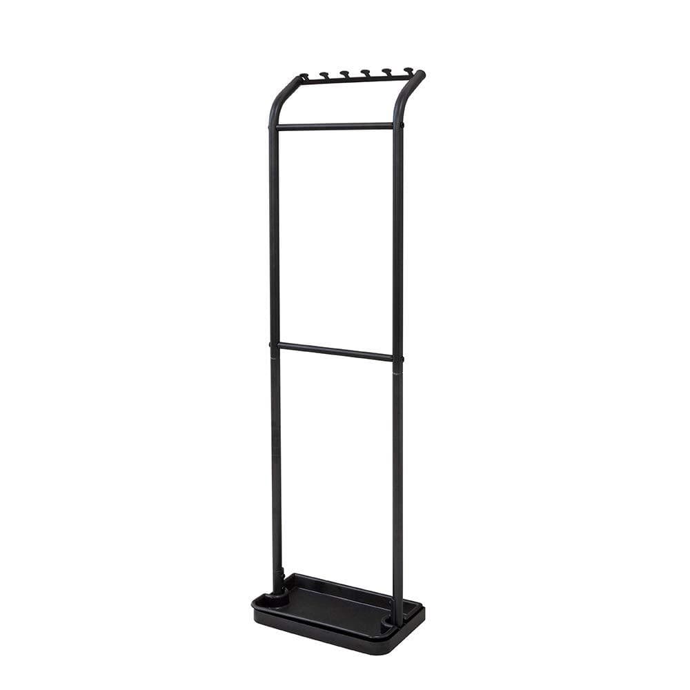 ☆スリム傘立て アンブレラハンガー 3kg耐荷重 マットブラック