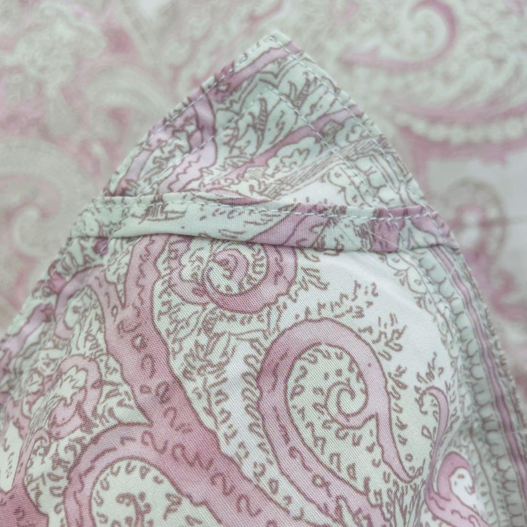 羽毛布団 ダブル ポーランド産ホワイトマザーグース 軽量生地 25738ピンク