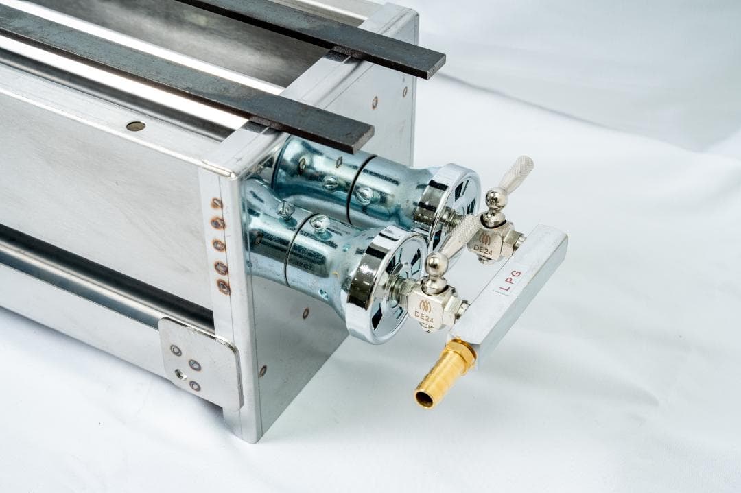 送料込 15999円 やきとり ガス焼器台 模擬店 焼鳥機器 みたらし 炉端Y1