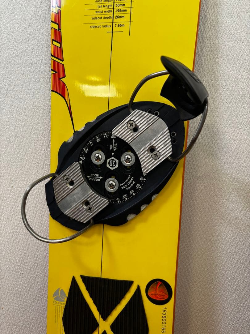 BURTON アルペンボードFactory Prime 4.6 希少