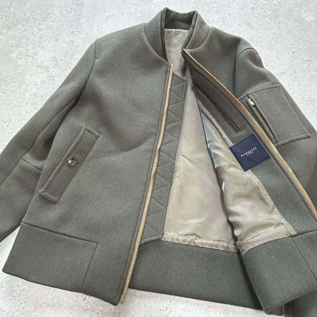 RAINMAKER kyoto〔46〕上質カシミア混 ブルゾン アウター 日本製