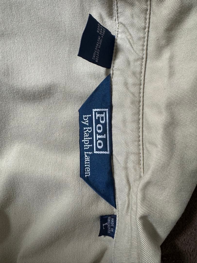 Polo Ralph Lauren スウィングトップ　ベージュ　Ｌ