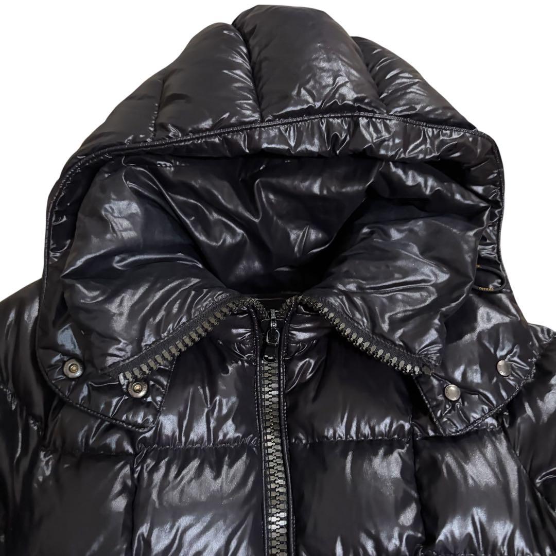 TATRAS タトラス フード ダウンジャケット ブラック レディース 光沢 黒