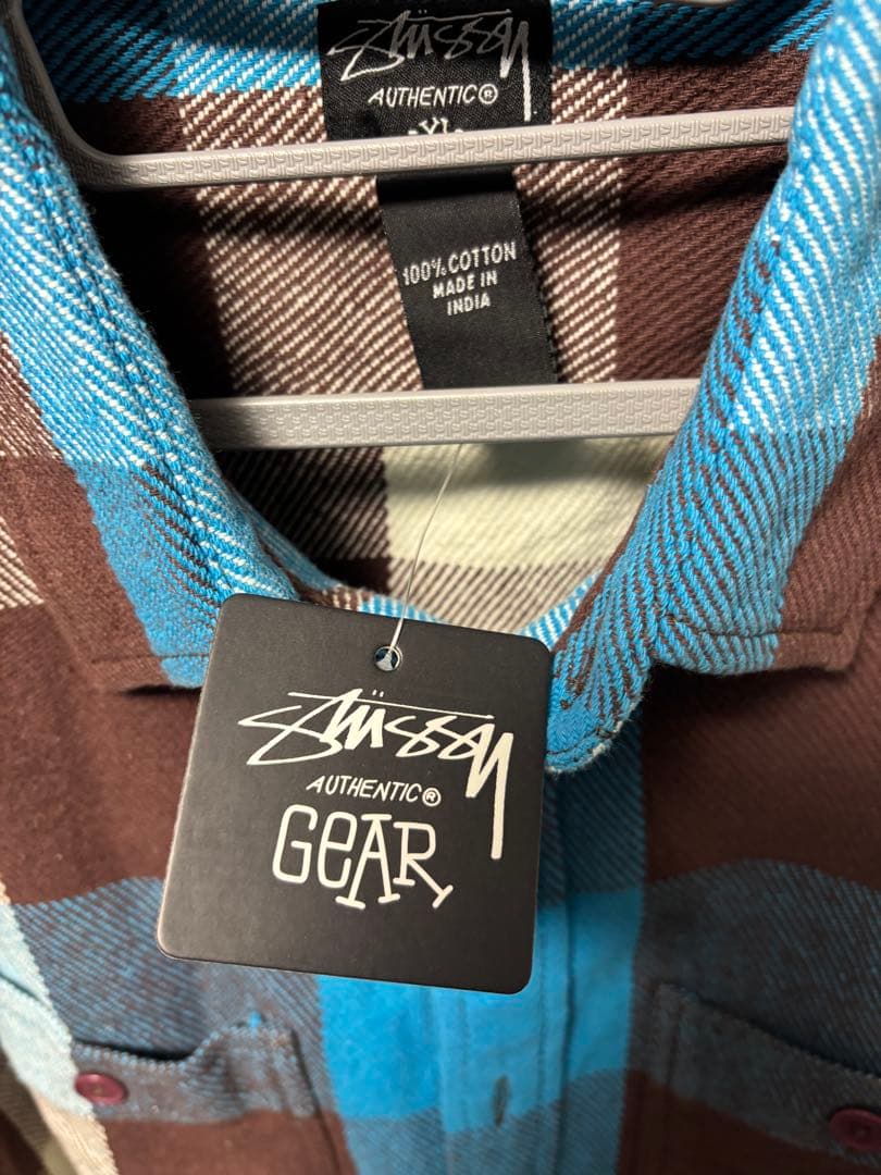 トップス 00's OLD STUSSY Flannel Shirts XL