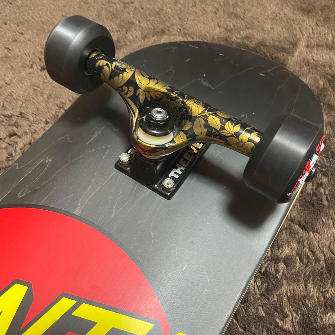 スケートボード　スケボー　コンプリート　極美品　スピットファイア　サンタクルーズ