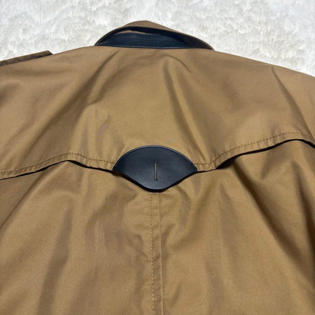 極美品　コーチ メンズ トレンチコート ロングコート ベージュ　Lサイズ