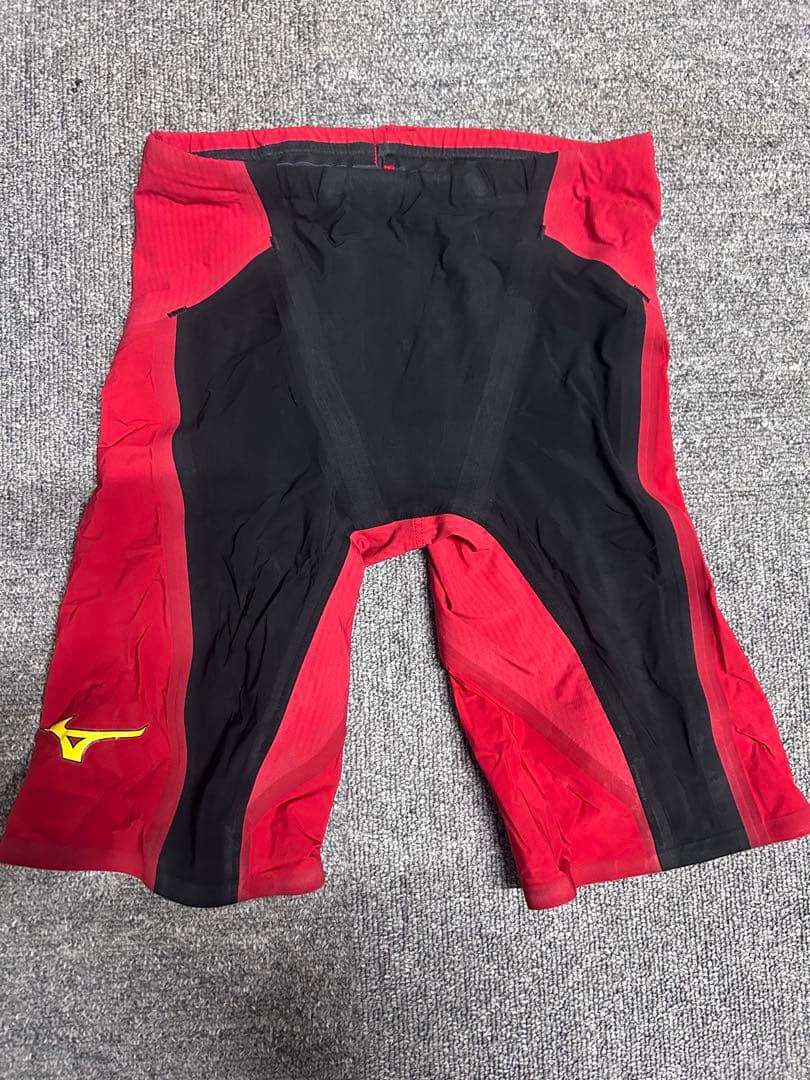 Mizuno 競泳水着 Sサイズ レッド/ブラック