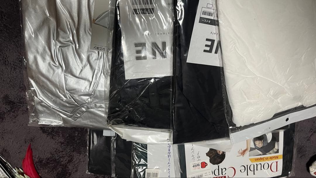 美容室　店舗用品セット　ワインディングペーパー　カットクロス　ネックシャッター等