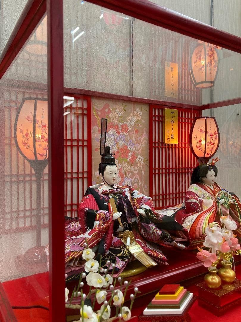K17 豪華！訳あり特価！親王ケース　ひな人形ケース　親王ケース　三月ケース