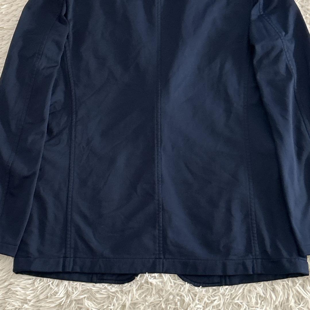 Y2K✨ コムデギャルソンオム ポリエステル 縮絨 染め ジャケット 紺 M