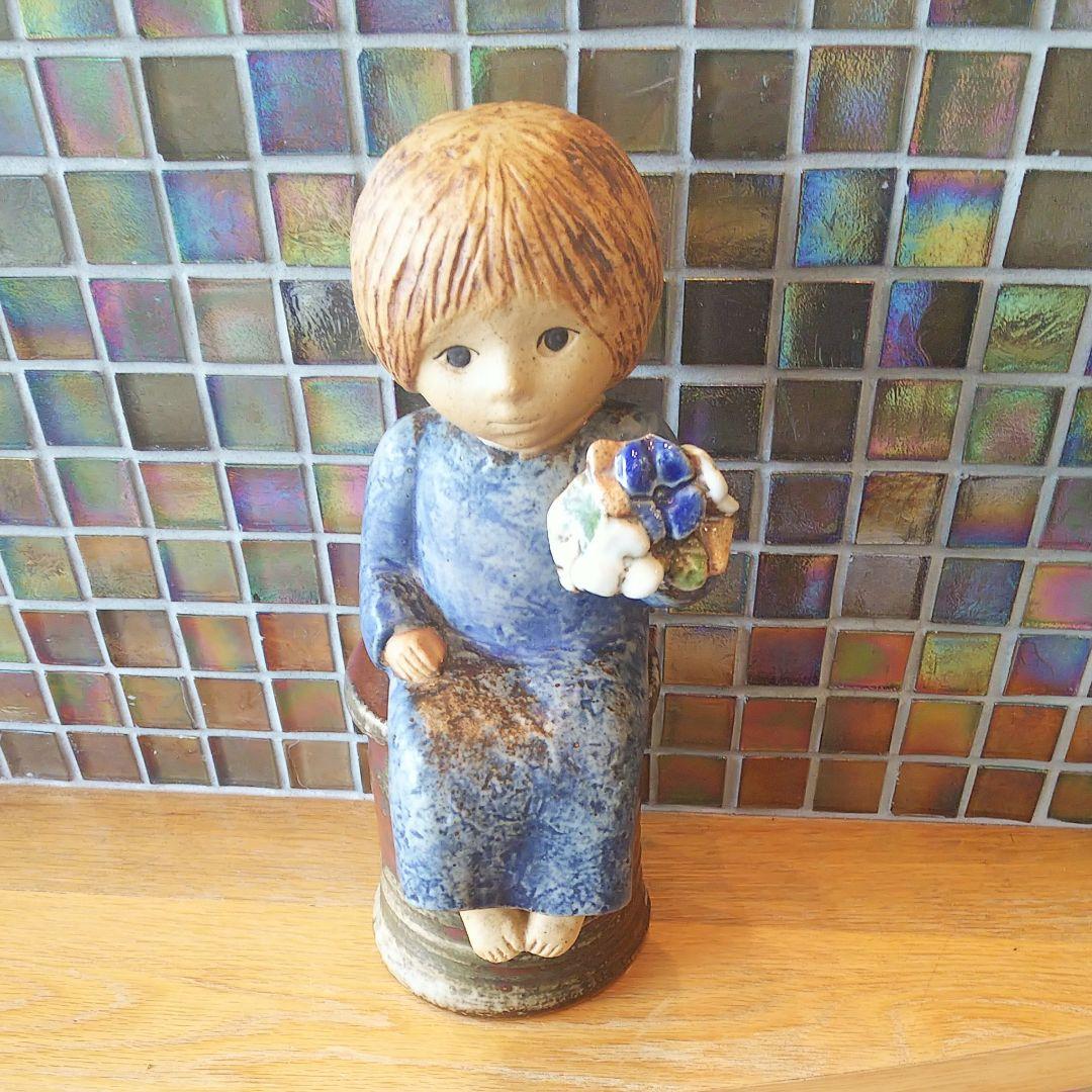 【お値下げ！！】リサ・ラ―ソン☆フラワーガ―ル／ASKULP TURER