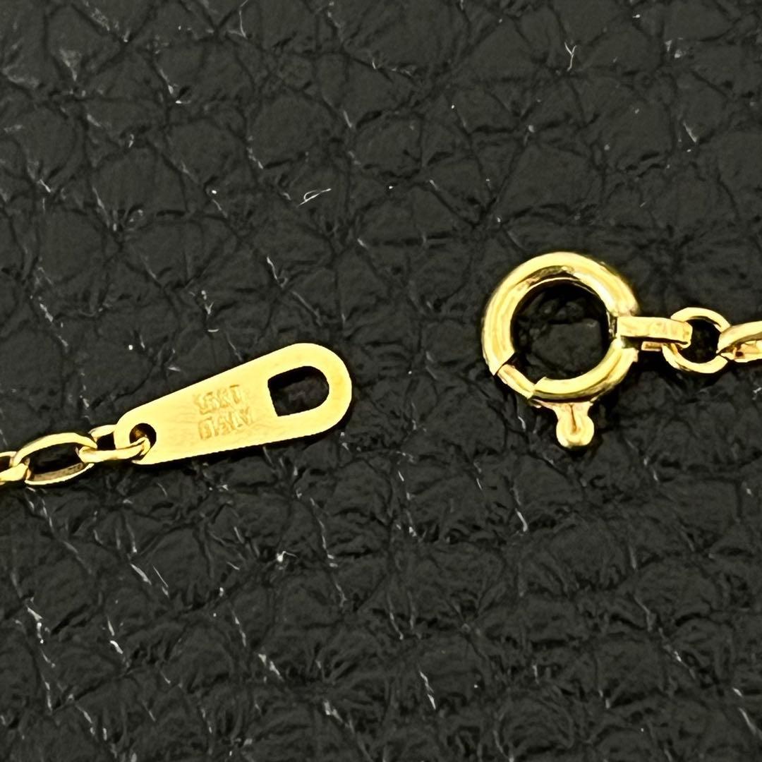 (B020601)K18 YG ブレスレット スター 星 アクセサリー 18金