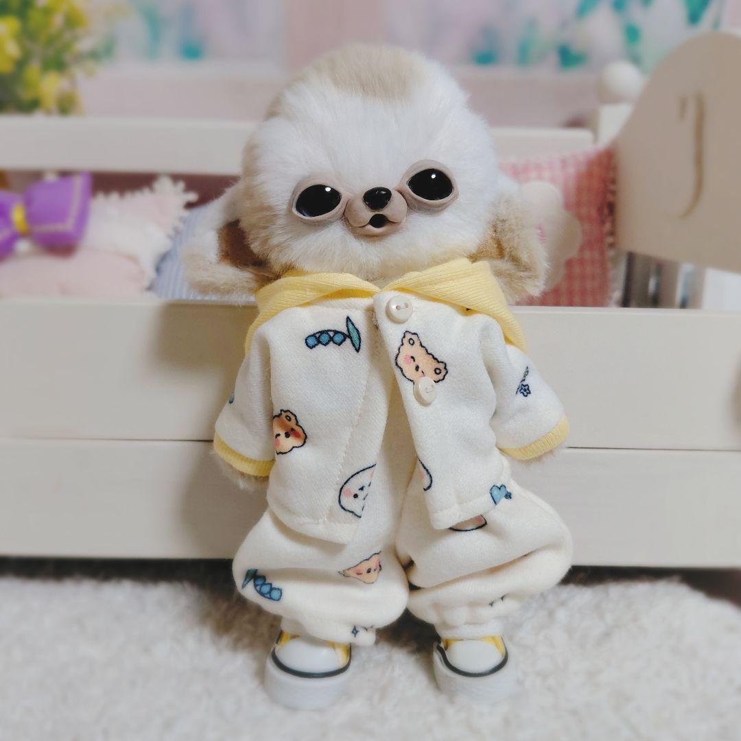 チワボボちゃん 　おしゃぶり付き　アートドール　ぬいぐるみ