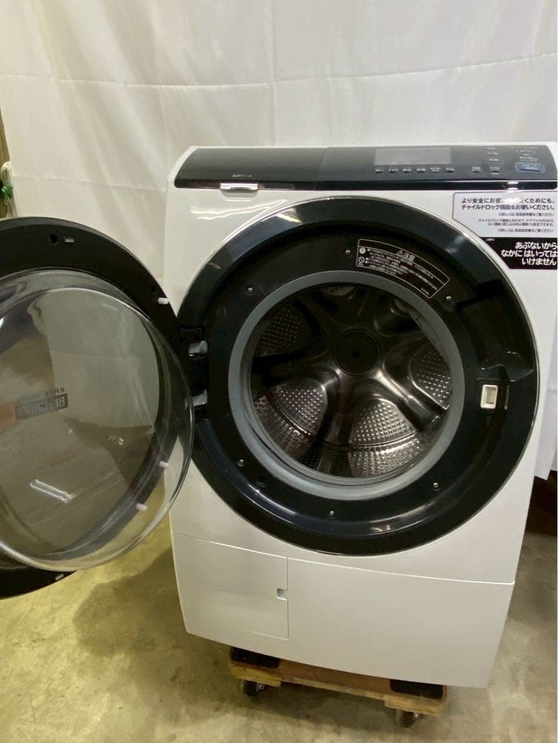 日立 ドラム式洗濯機 BD-SG100EL 2019年製 洗濯10kg乾燥6kg