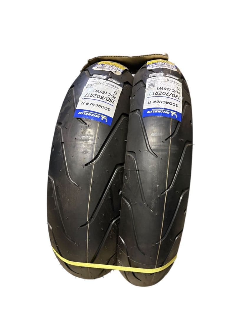 ・ミシュラン　スコッチャー11 150/60zr17 120/70zr18