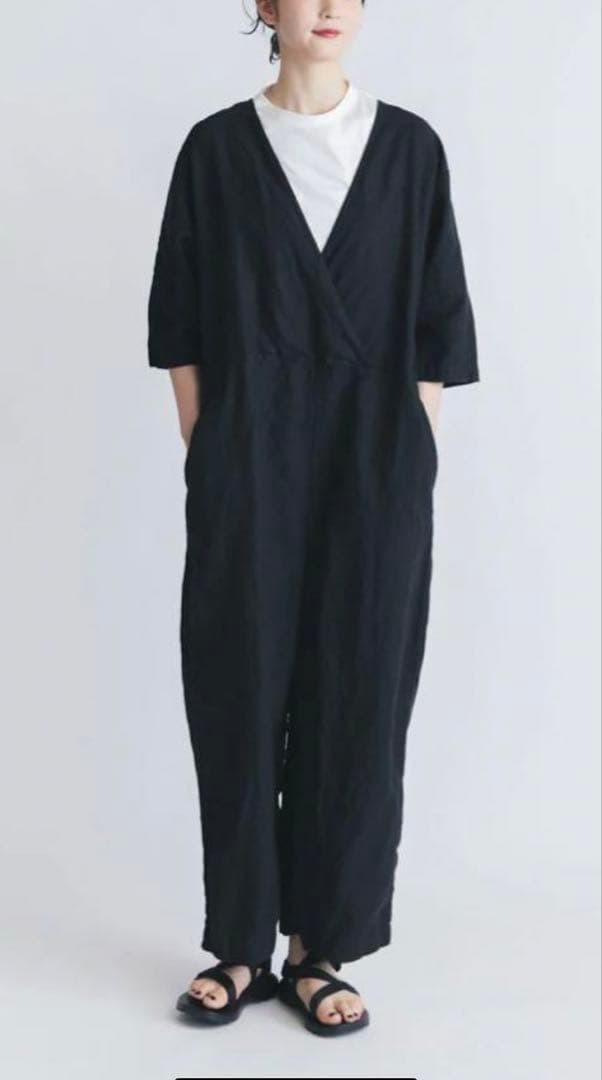 Gauze# リネンアトリエオールインワン