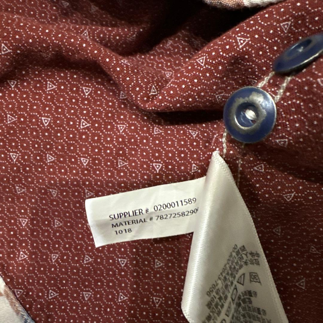 RRL チェック柄　ワークシャツ ポップオーバー ダブルフェイス メンズ