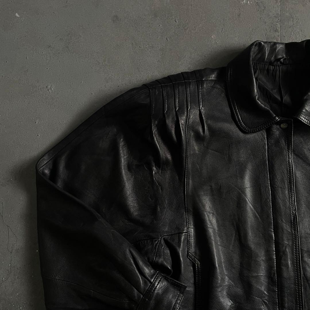 A-2“paris diffusion“本革“短丈“bomber jacket