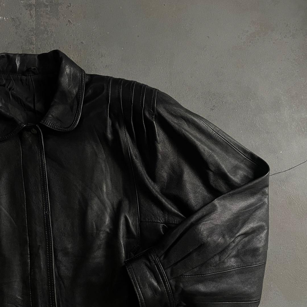 A-2“paris diffusion“本革“短丈“bomber jacket