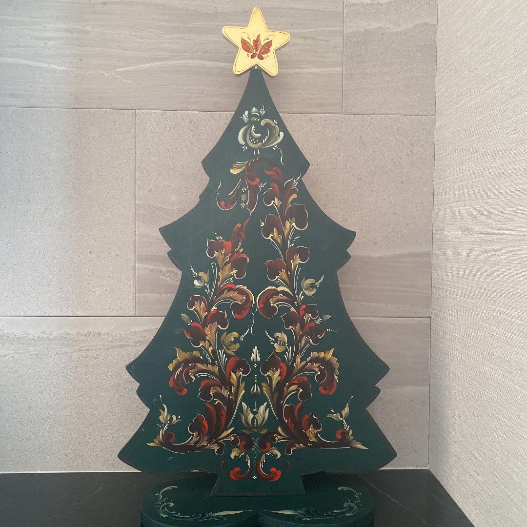 トールペイント(ローズマリング) クリスマスツリー特大