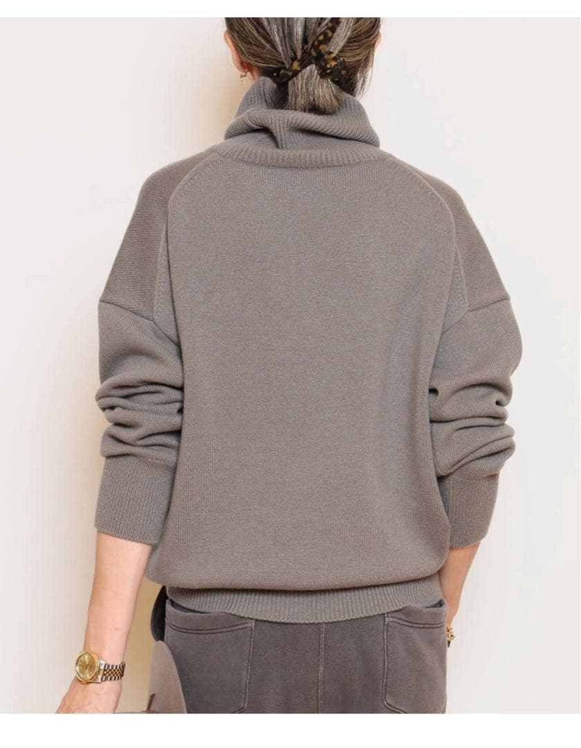 新品】MUSE de Deuxieme Classe ミドルゲージタートルニット