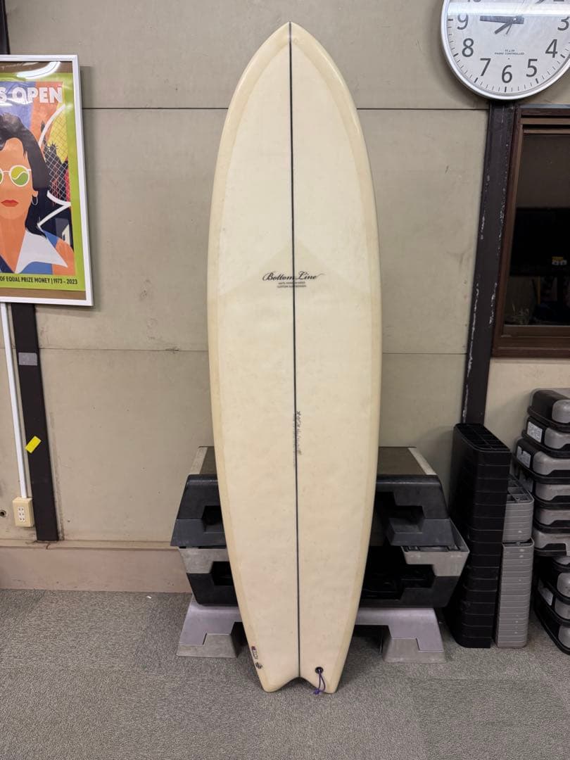 【早い者勝ち！！】BOTTOM LINE Fish サーフボード 6'9\