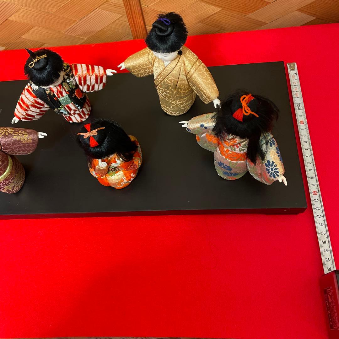 ♦︎【美品❤️かごめかごめ】きめこみ人形　外国の方へプレゼント　お土産♦︎