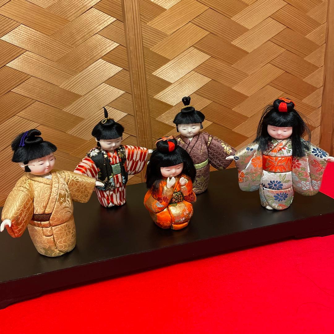 ♦︎【美品❤️かごめかごめ】きめこみ人形　外国の方へプレゼント　お土産♦︎