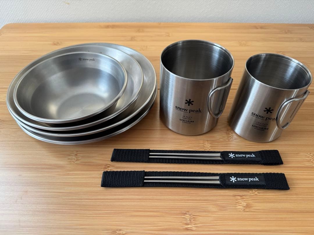 スノーピーク　テーブルウェア　デュオセット