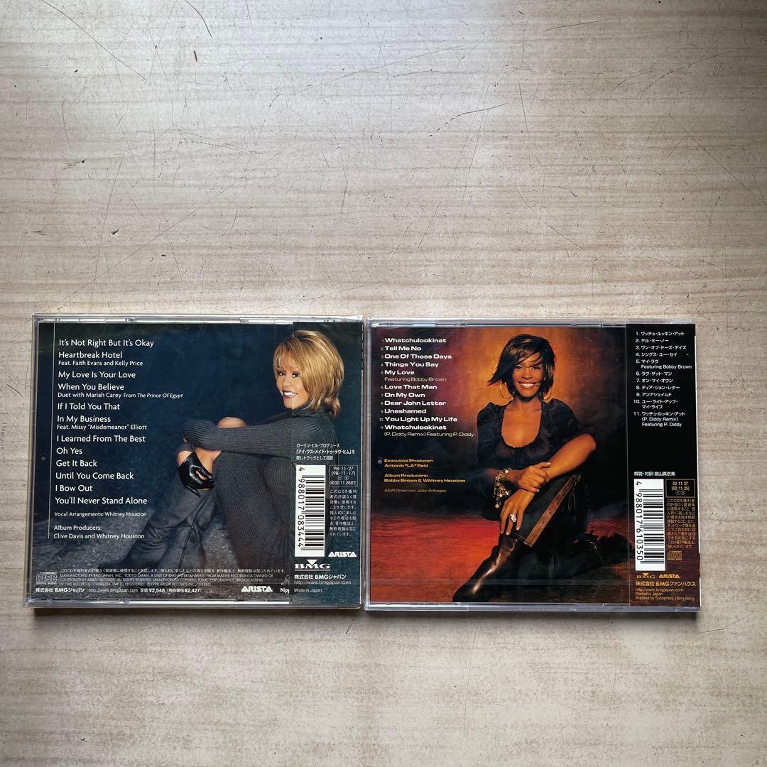 マライア⑩&ホィットニー④&レオナ①&シャナイア①CDアルバム未開封品16枚